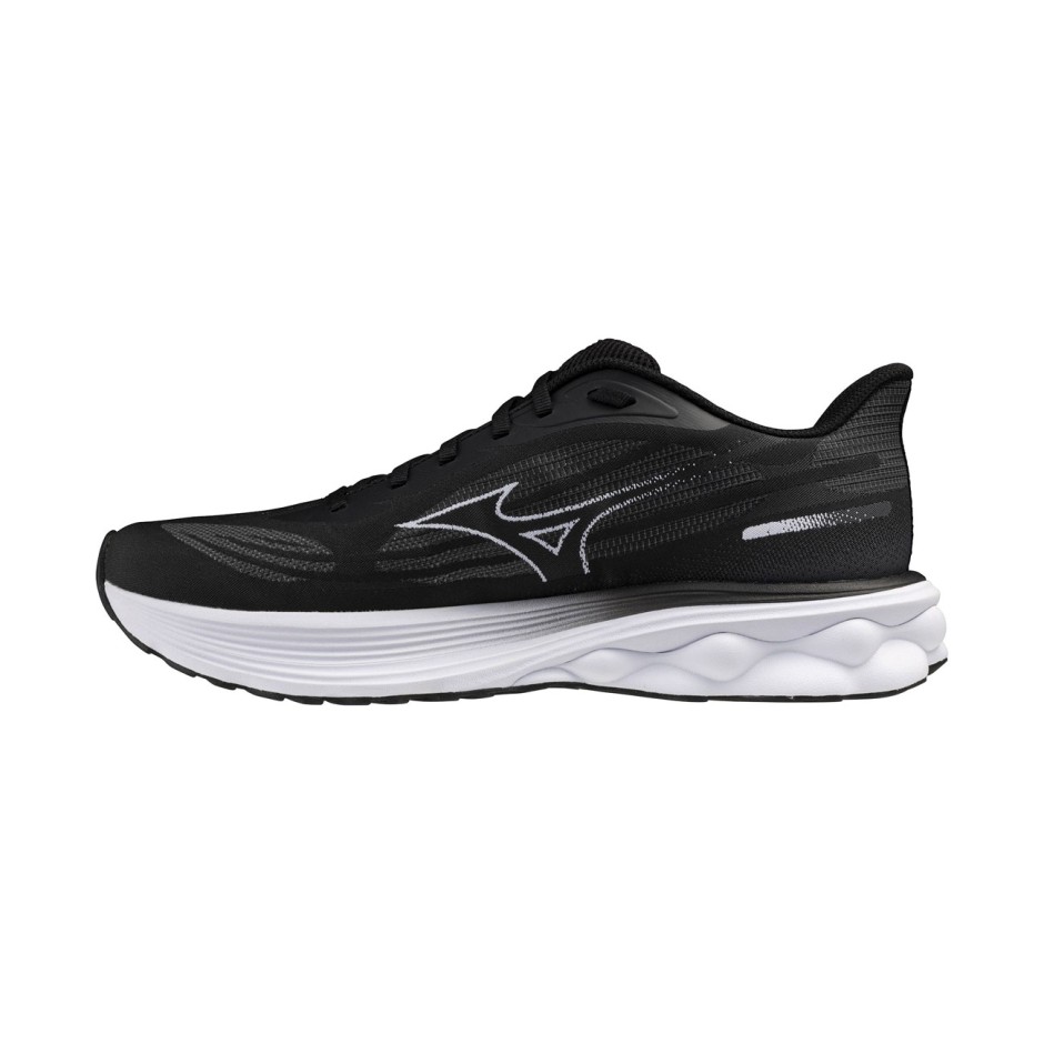 Ανδρικά Παπούτσια για Τρέξιμο Μαύρα - Mizuno Wave Skyrise 7