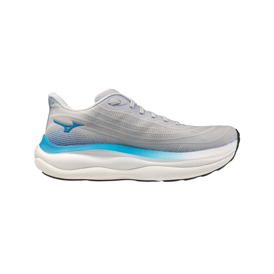 Ανδρικά Παπούτσια για Τρέξιμο Γκρι - Mizuno Wave Sky 9