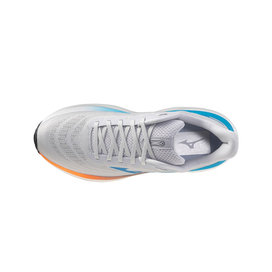 Ανδρικά Παπούτσια για Τρέξιμο Γκρι - Mizuno Wave Sky 9
