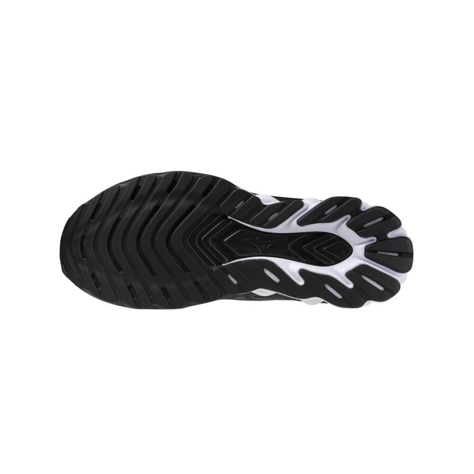 Ανδρικά Παπούτσια για Τρέξιμο Μαύρα - Mizuno Wave Skyrise 7