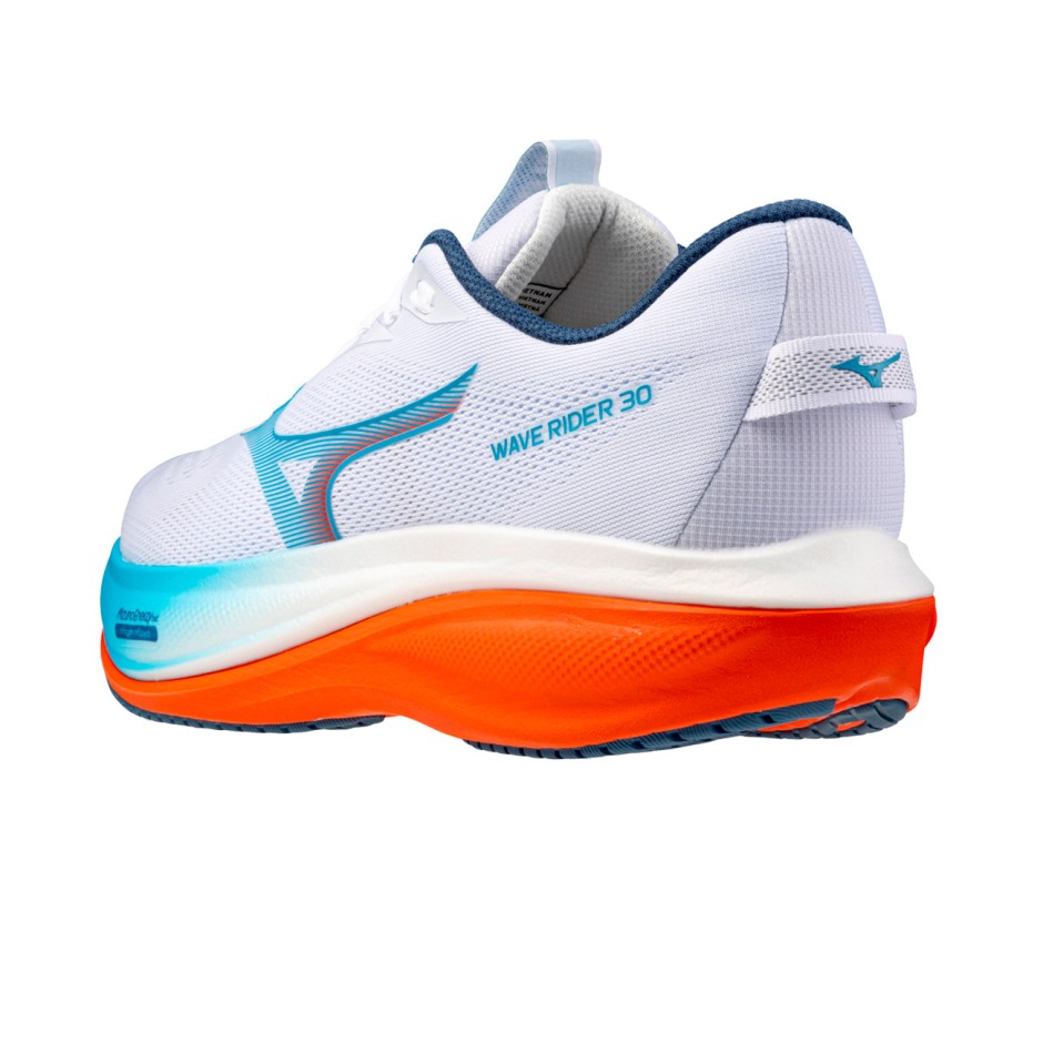 Men's Running Shoes White - Mizuno Wave Rider 30