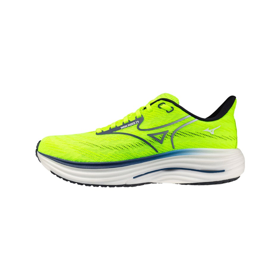 Ανδρικά Παπούτσια για Τρέξιμο Κίτρινα - Mizuno Wave Rider 29