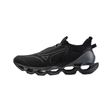 Ανδρικά Παπούτσια για Τρέξιμο Μαύρα - Mizuno Wave Prophecy 14
