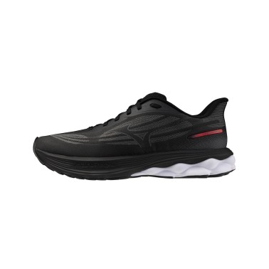 Ανδρικά Παπούτσια για Τρέξιμο Μαύρα - Mizuno Wave Skyrise 7