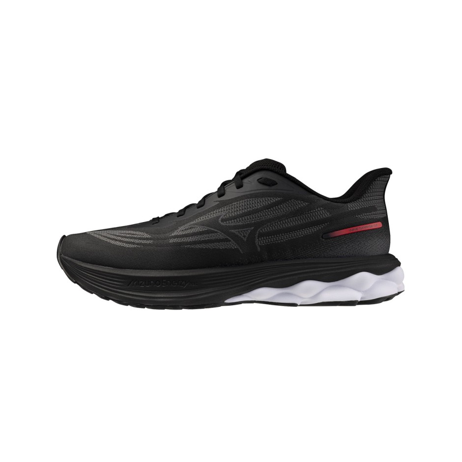 Ανδρικά Παπούτσια για Τρέξιμο Μαύρα - Mizuno Wave Skyrise 7