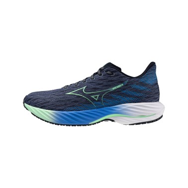 Ανδρικά Παπούτσια για Τρέξιμο Μπλε - Mizuno Wave Rider 28