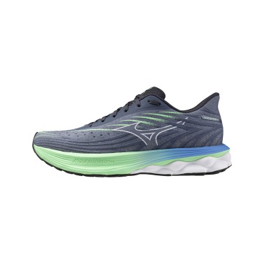 Ανδρικά Παπούτσια για Τρέξιμο Μπλε - Mizuno Wave Skyrise 6