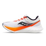 Ανδρικά Παπούτσια για Τρέξιμο Λευκά - Saucony Endorphin Pro 4