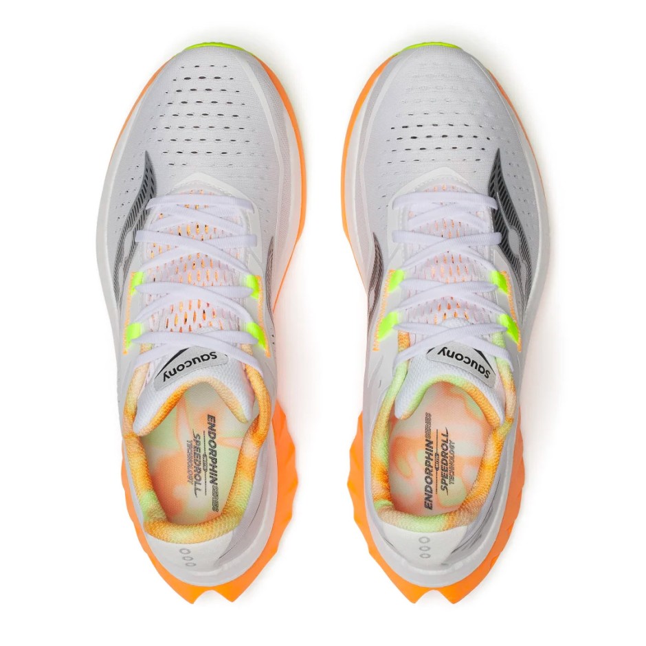 Ανδρικά Παπούτσια για Τρέξιμο Λευκά - Saucony Endorphin Speed 4