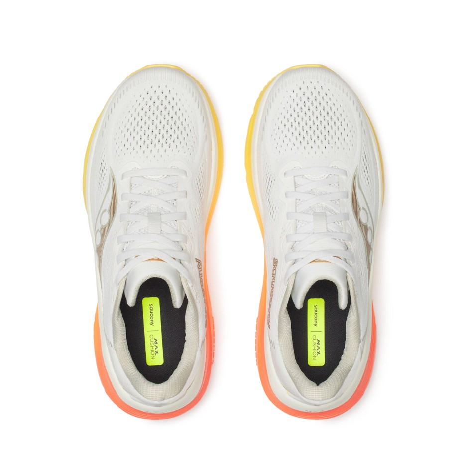 Ανδρικά Παπούτσια για Τρέξιμο Εκρού - Saucony Guide 19