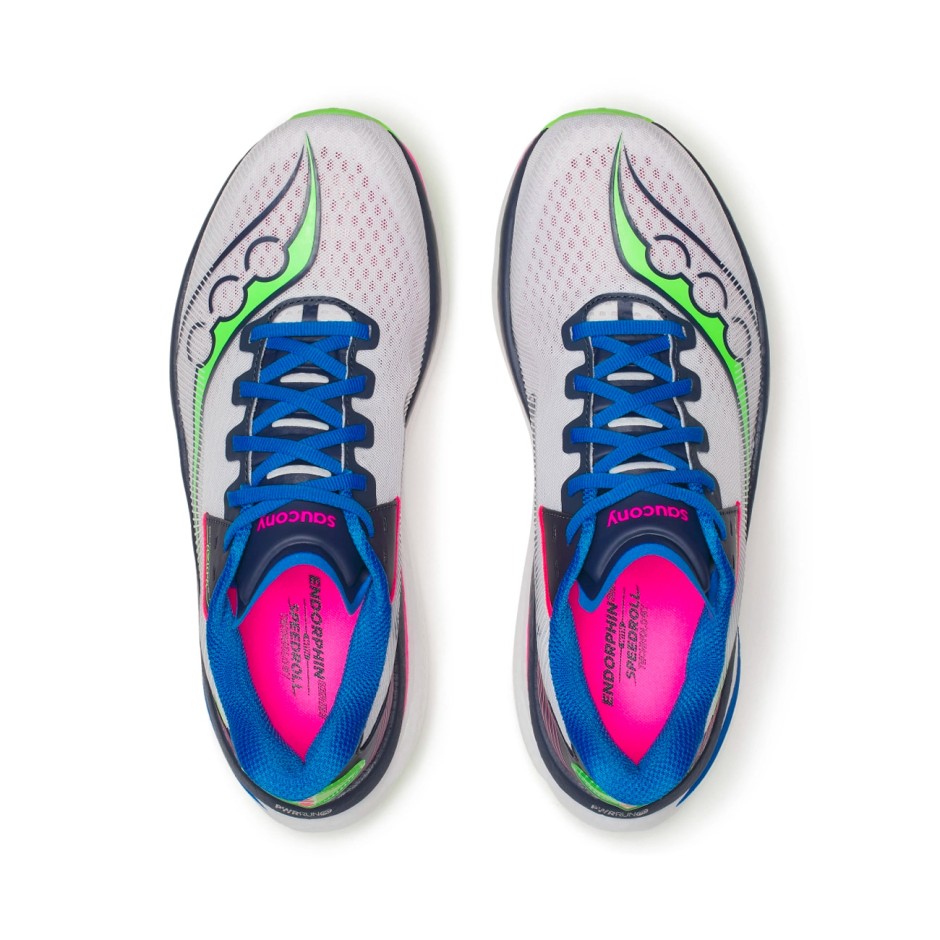 Ανδρικά Παπούτσια για Τρέξιμο Πολύχρωμα - Saucony Endorphin Azura