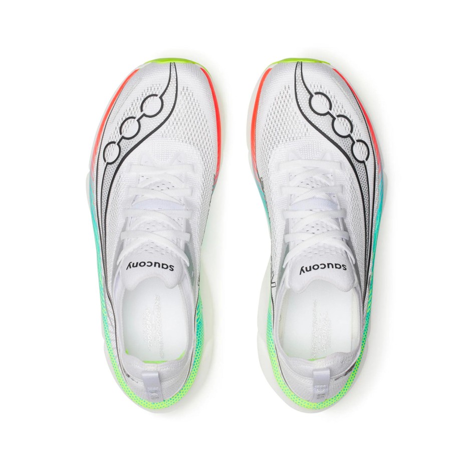 Men's Running Shoes White - Saucony Endorphin Elite 3