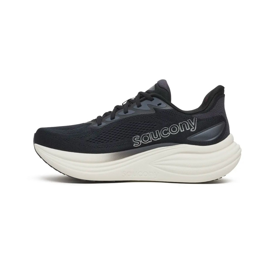Ανδρικά Παπούτσια για Τρέξιμο Μαύρα - Saucony Triumph 24