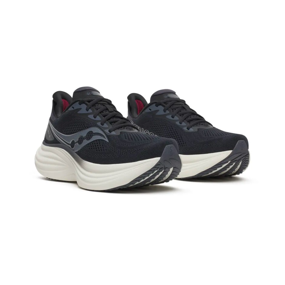 Ανδρικά Παπούτσια για Τρέξιμο Μαύρα - Saucony Triumph 24