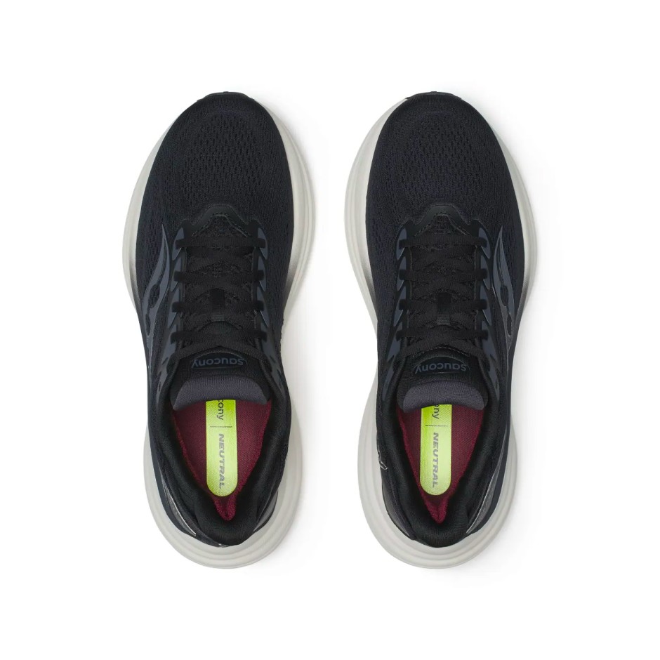 Ανδρικά Παπούτσια για Τρέξιμο Μαύρα - Saucony Triumph 24