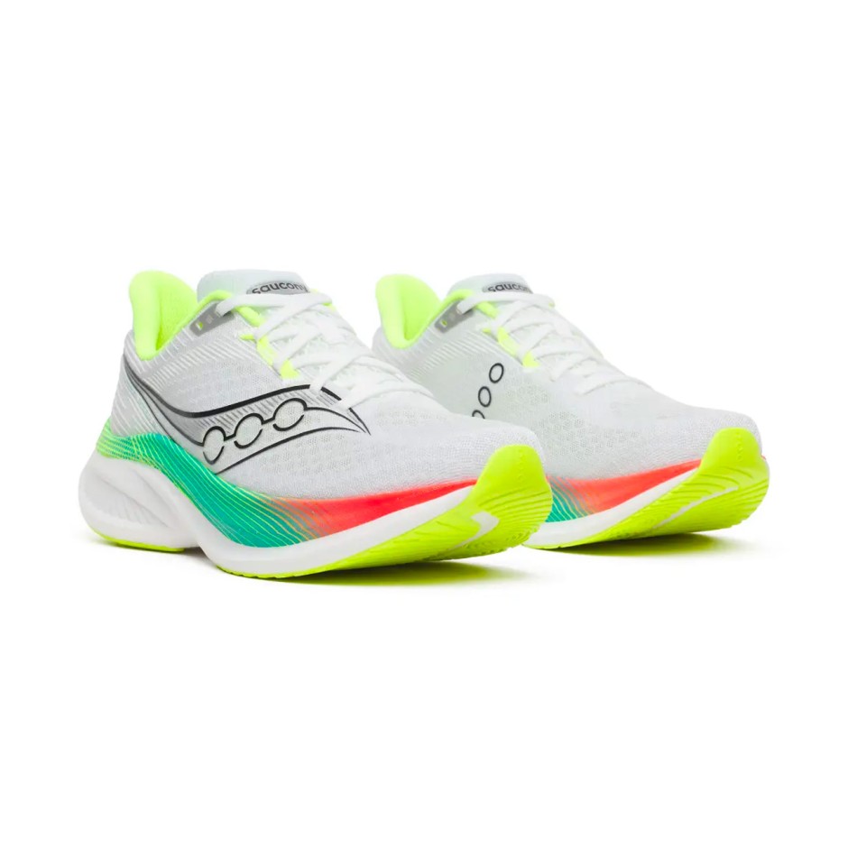 Ανδρικά Παπούτσια για Τρέξιμο Λευκά - Saucony Endorphin Speed 5
