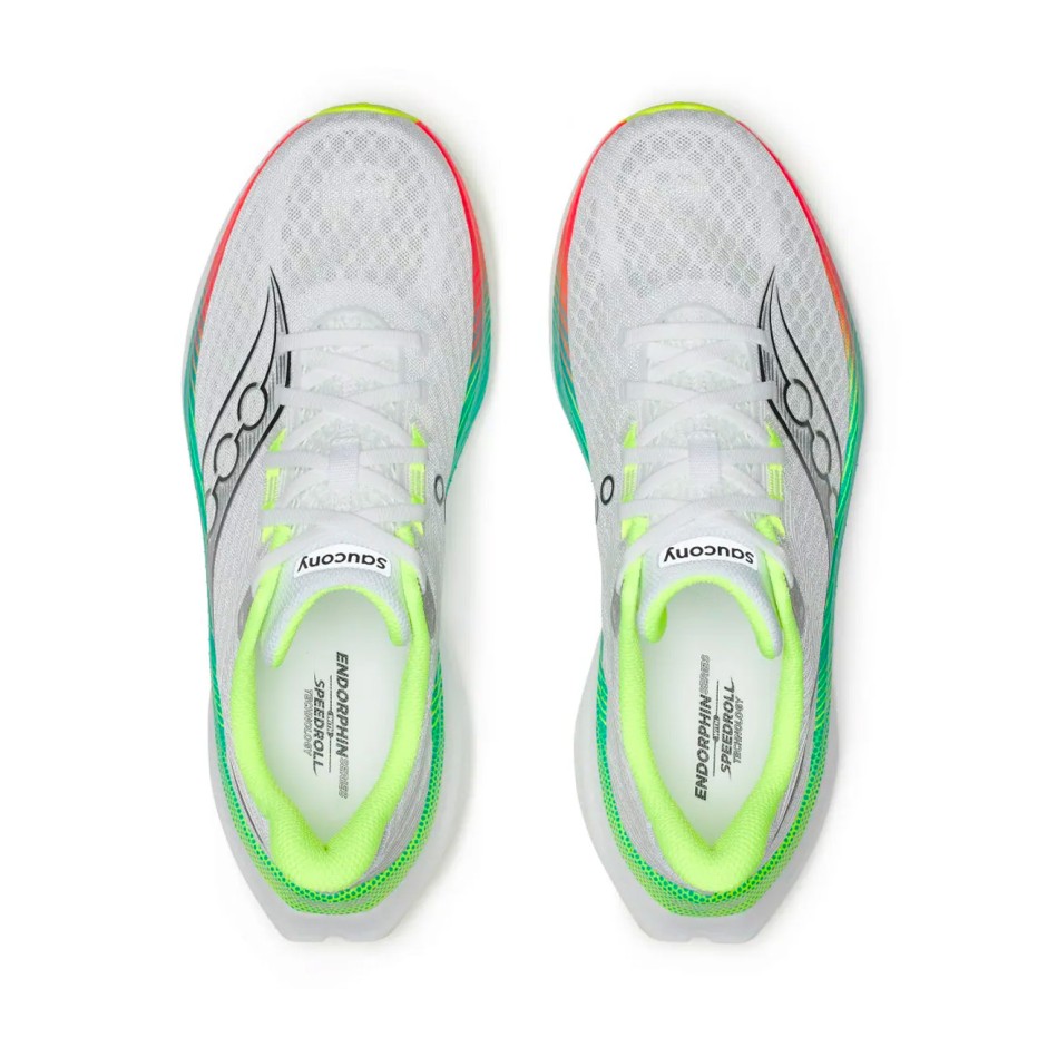 Ανδρικά Παπούτσια για Τρέξιμο Λευκά - Saucony Endorphin Speed 5