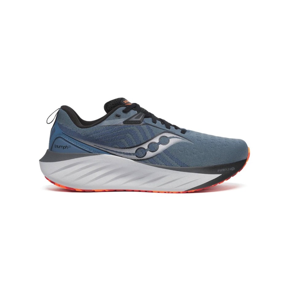 Ανδρικά Παπούτσια για Τρέξιμο Γκρι - Saucony Triumph 22