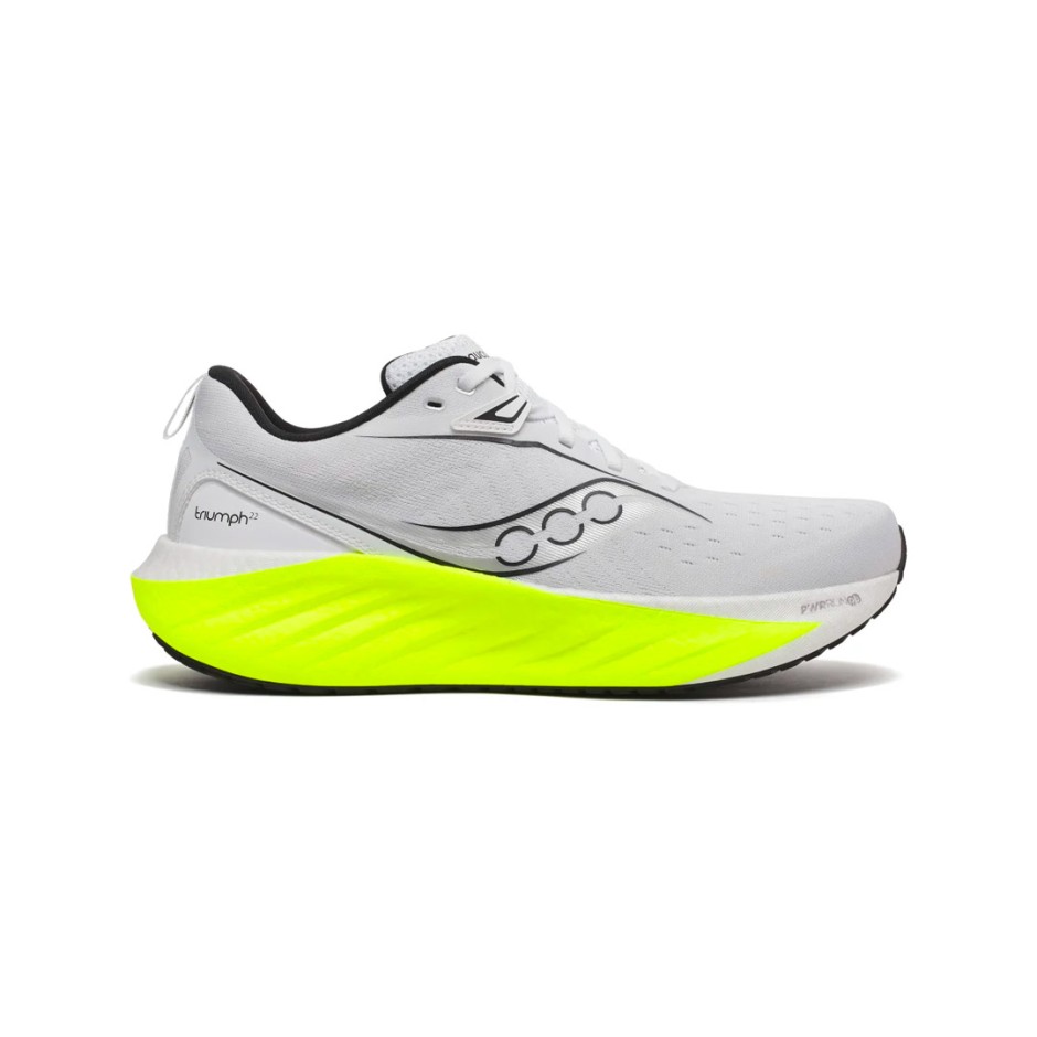 Ανδρικά Παπούτσια για Τρέξιμο Λευκά - Saucony Triumph 22 