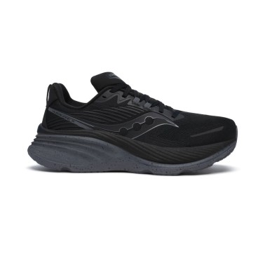 Ανδρικά Παπούτσια για Τρέξιμο Μαύρα - Saucony Hurricane 24