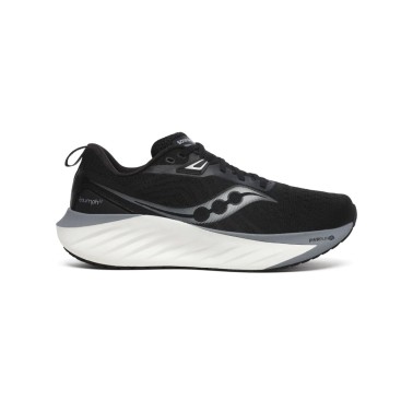 Ανδρικά Παπούτσια για Τρέξιμο Μαύρα - Saucony Triumph 22