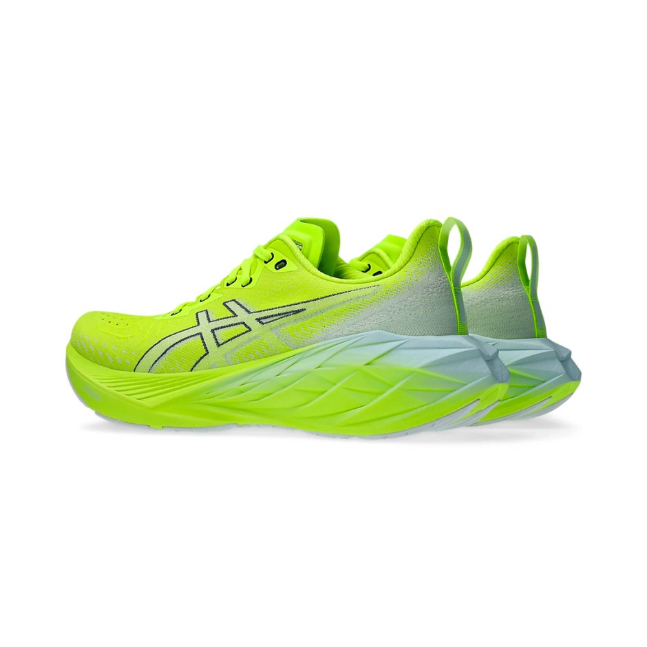 Ανδρικά Παπούτσια για Τρέξιμο Λαχανί - ASICS NOVABLAST 4