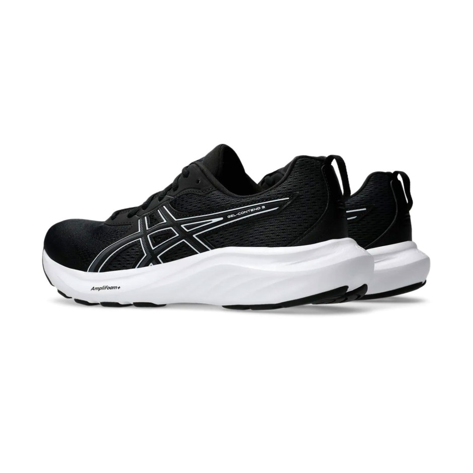 Ανδρικά Παπούτσια για Τρέξιμο Μαύρα - ASICS GEL-CONTEND 9
