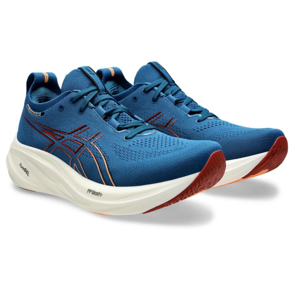 Ανδρικά Παπούτσια για Τρέξιμο Μπλε - ASICS GEL-NIMBUS 26