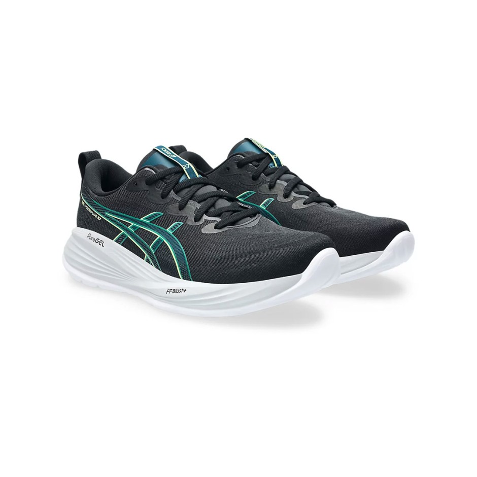 Ανδρικά Παπούτσια για Τρέξιμο Μαύρα - ASICS GEL-CUMULUS 27