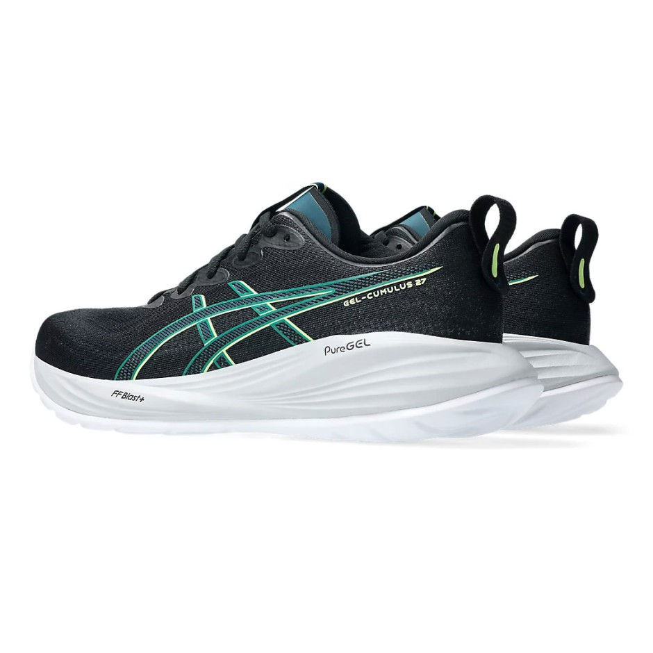 Ανδρικά Παπούτσια για Τρέξιμο Μαύρα - ASICS GEL-CUMULUS 27
