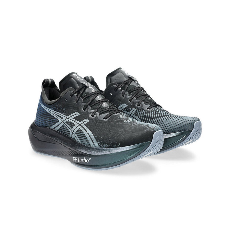 Ανδρικά Παπούτσια για Τρέξιμο Μαύρα - ASICS MEGABLAST