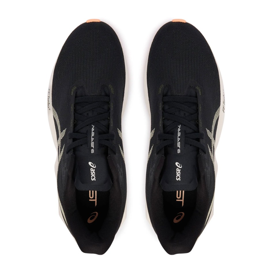 Ανδρικά Παπούτσια για Τρέξιμο Μαύρα - ASICS NOVABLAST 6