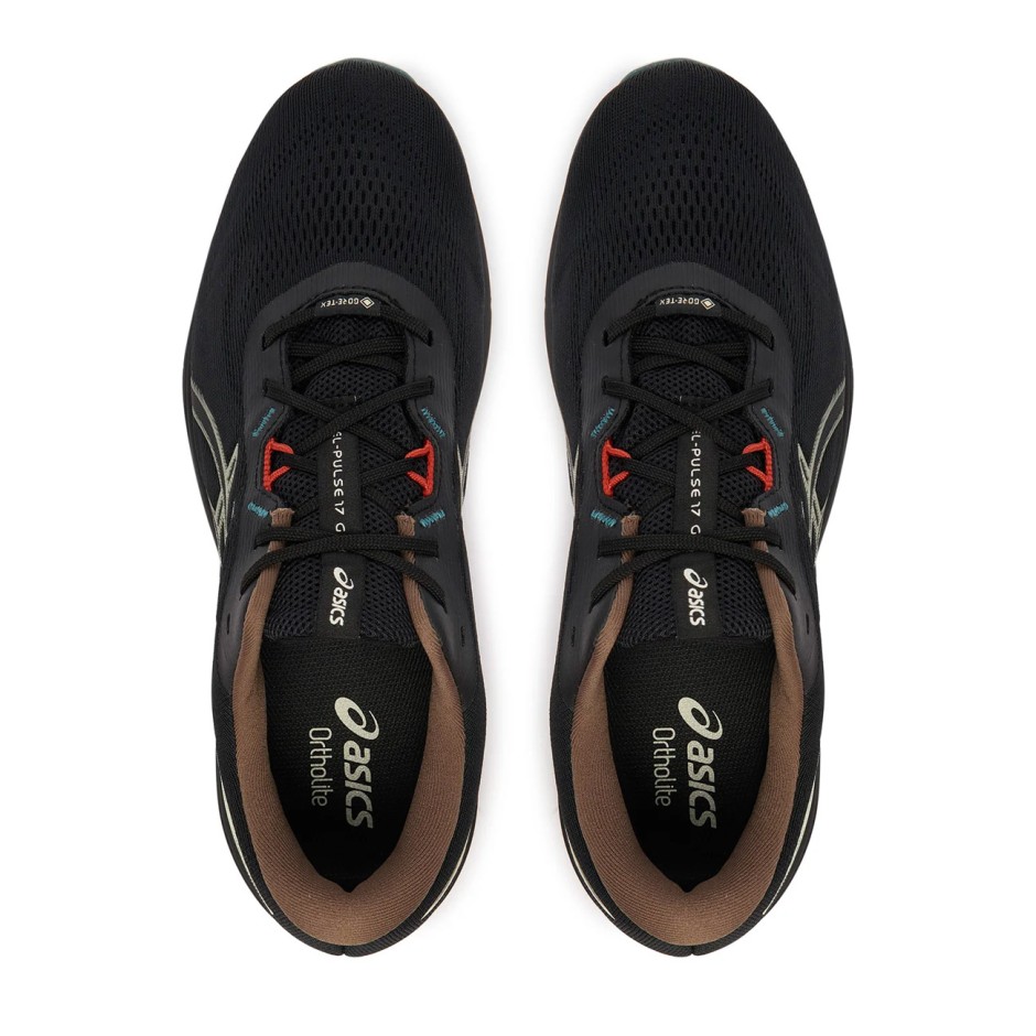 Ανδρικά Παπούτσια για Τρέξιμο Μαύρα - ASICS GEL-PULSE 17 GTX
