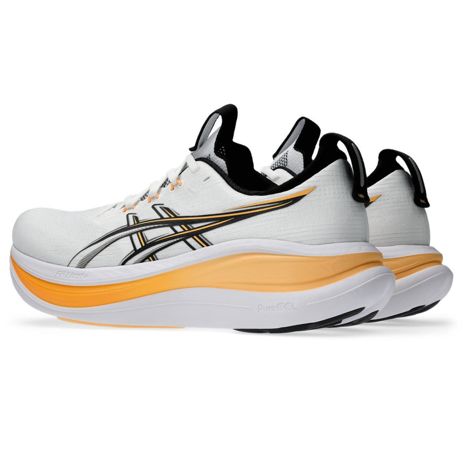 Ανδρικά Παπούτσια για Τρέξιμο Λευκά - ASICS GEL-NIMBUS 28