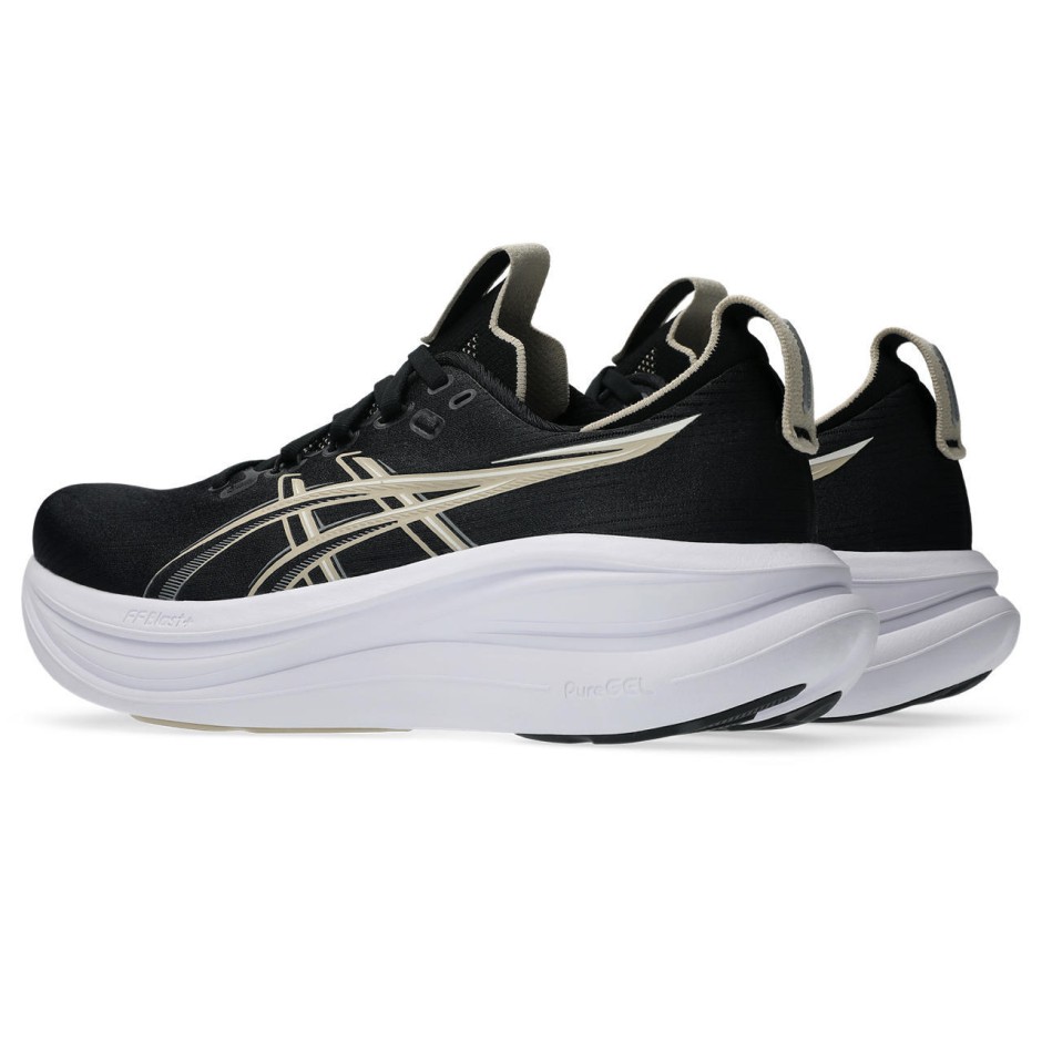 Ανδρικά Παπούτσια για Τρέξιμο Μαύρα - ASICS GEL-NIMBUS 28