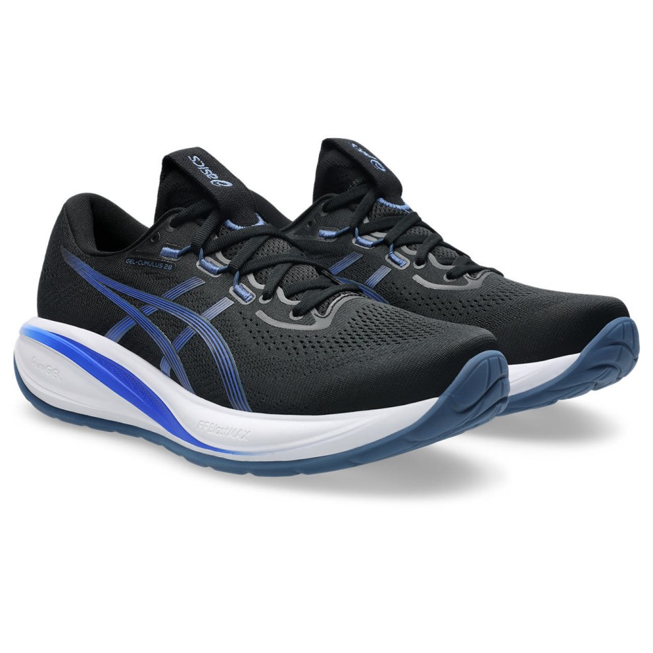 Ανδρικά Παπούτσια για Τρέξιμο Μαύρα - ASICS GEL-CUMULUS 28