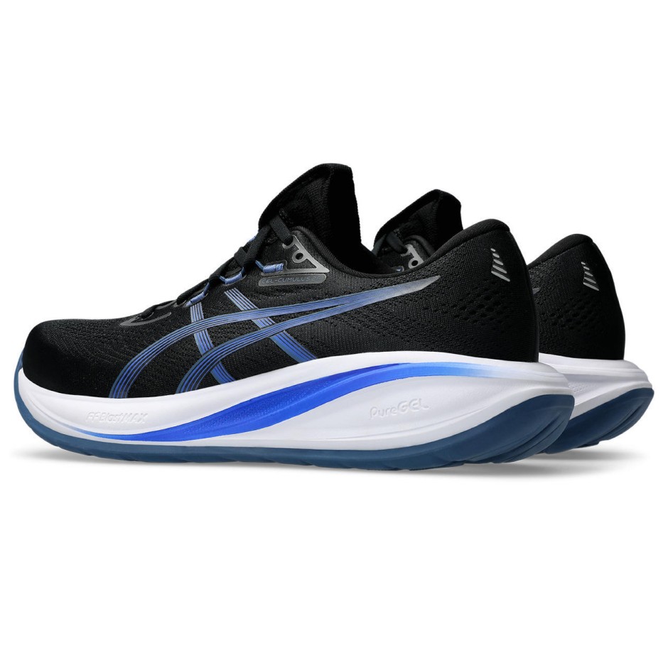 Ανδρικά Παπούτσια για Τρέξιμο Μαύρα - ASICS GEL-CUMULUS 28