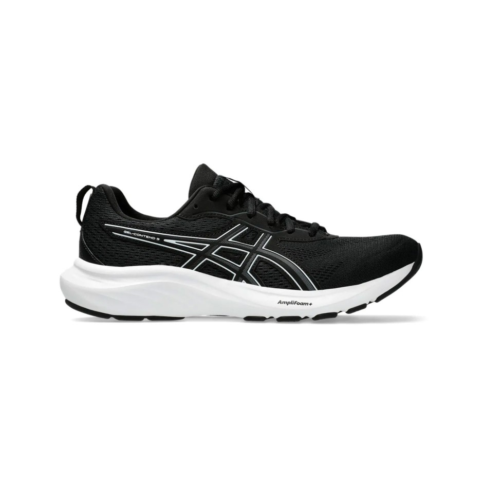 Ανδρικά Παπούτσια για Τρέξιμο Μαύρα - ASICS GEL-CONTEND 9
