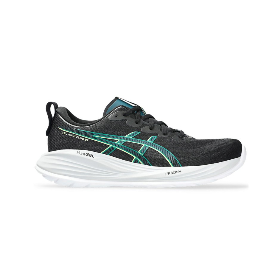 Ανδρικά Παπούτσια για Τρέξιμο Μαύρα - ASICS GEL-CUMULUS 27