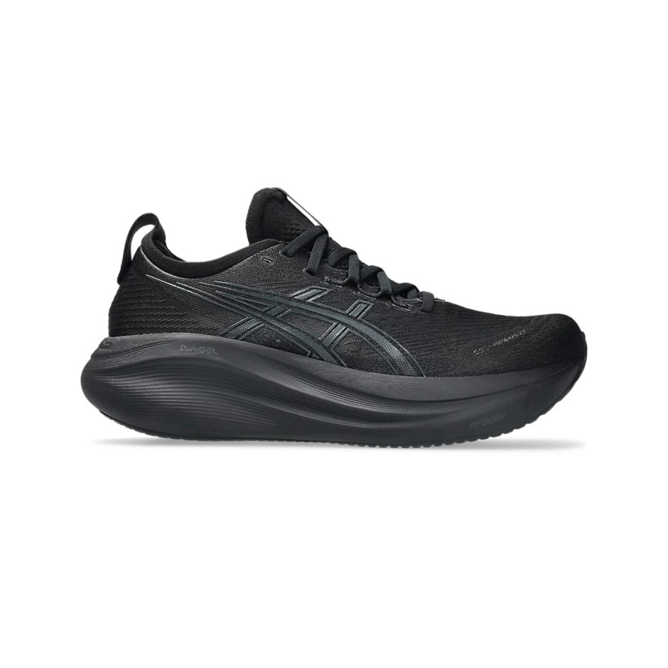 Ανδρικά Παπούτσια για Τρέξιμο Μαύρα - ASICS GEL-NIMBUS 27