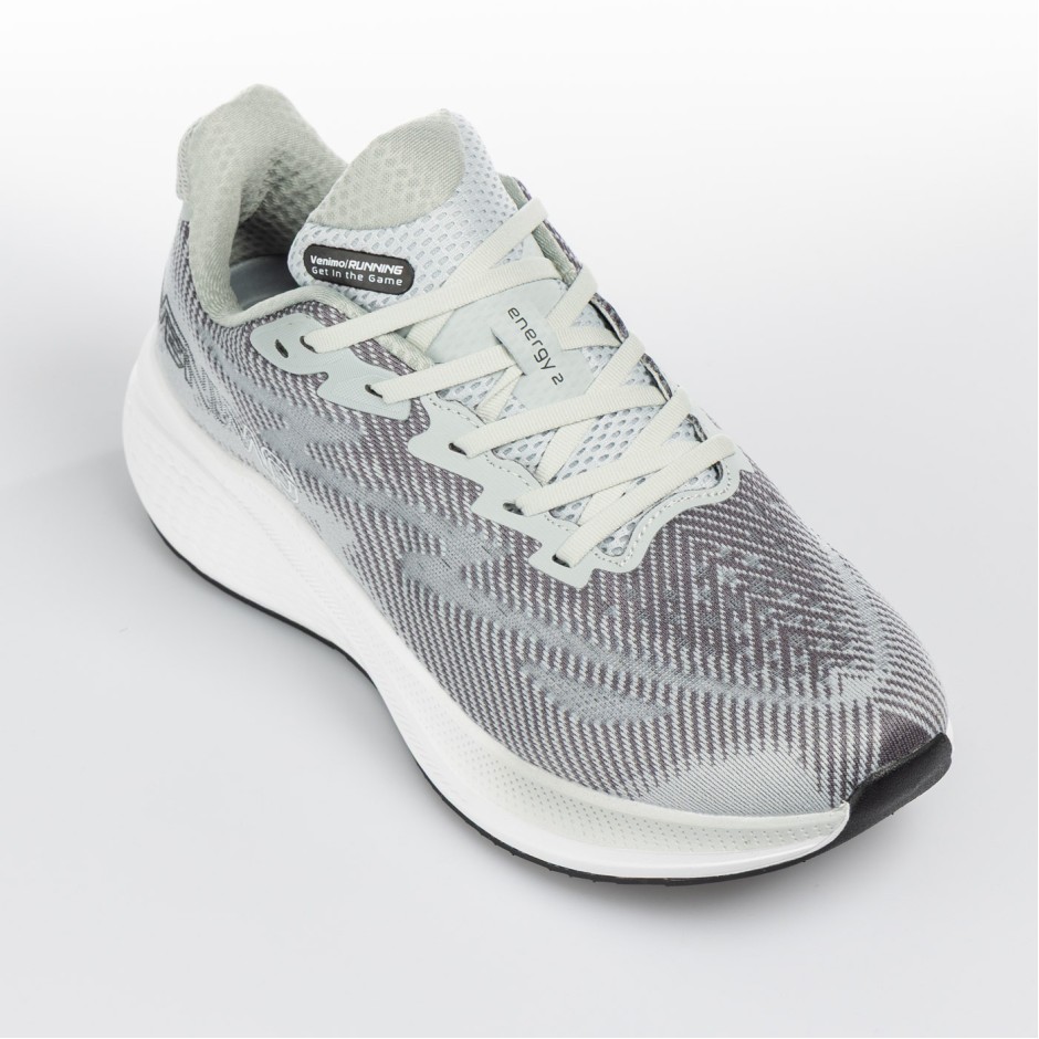 Ανδρικά Παπούτσια για Τρέξιμο Γκρι - VENIMO Energy 2