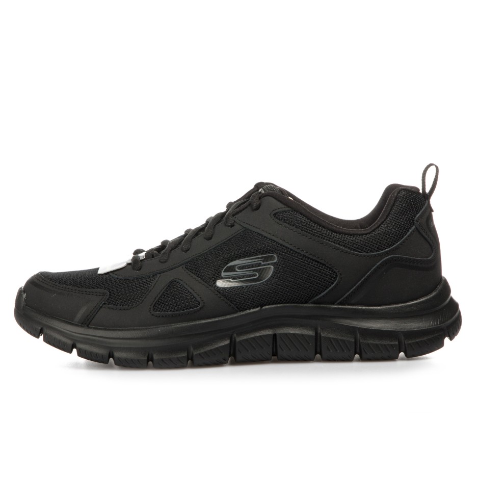SKECHERS TRACK 52631-BBK Μαύρο