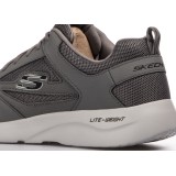 SKECHERS DYNAMIGHT 2.0 - FALLFORD 58363-CCBK Grey Image 3