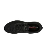 Skechers Squad Μαύρο - Ανδρικά Παπούτσια για Τρέξιμο