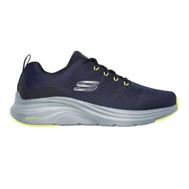 SKECHERS ENGINEERED MESH LACE UP SNEAKER 232625-NVLM Blue