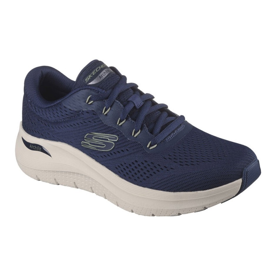 SKECHERS ARCH FIT ENGINEERED MESH LACE UP 232700-NVY Blue