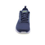 SKECHERS MESH LACE UP SNEAKER W 232822-NVLM Blue Image 1