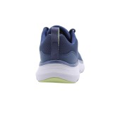 SKECHERS MESH LACE UP SNEAKER W 232822-NVLM Blue Image 2