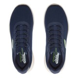 SKECHERS MESH STRETCH LACE SLIP-ON W 232599-NVLM Blue Image 2