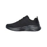 SKECHERS ENGINEERED MESH LACE UP SNEAKER 232625-BBK Black Image 0